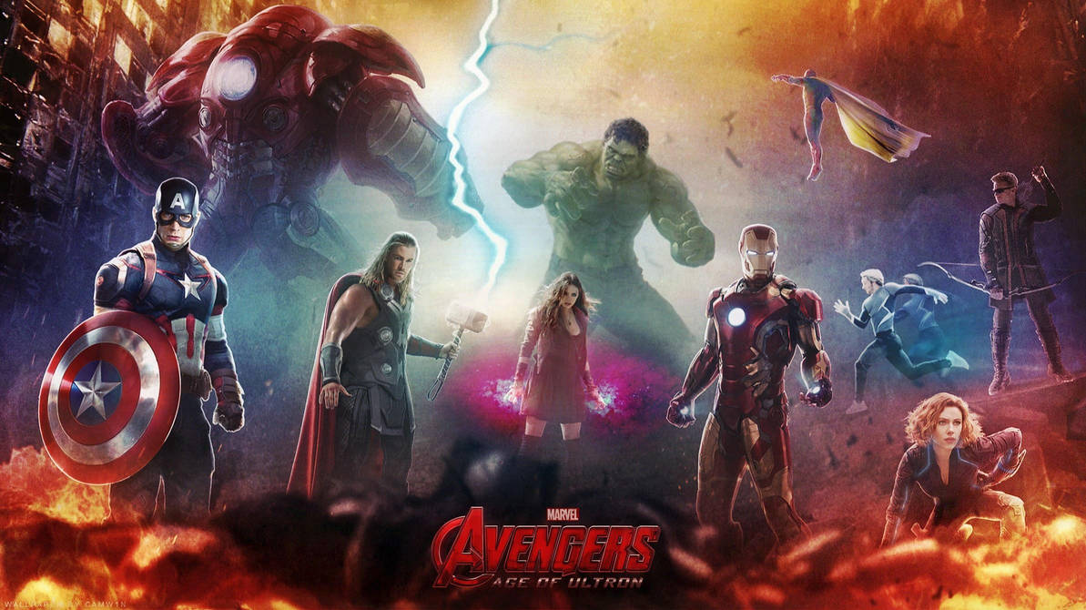 Avengers Age Of Ultron Wallpaper By Camw1n On Deviantart
