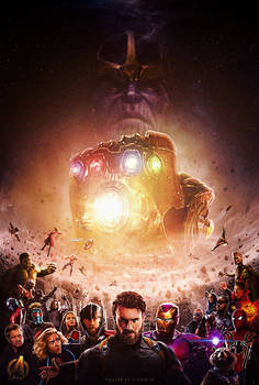 Avengers: Infinity War (2018) - Poster by CAMW1N