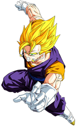 Super Vegito Render/Extraction PNG by TattyDesigns