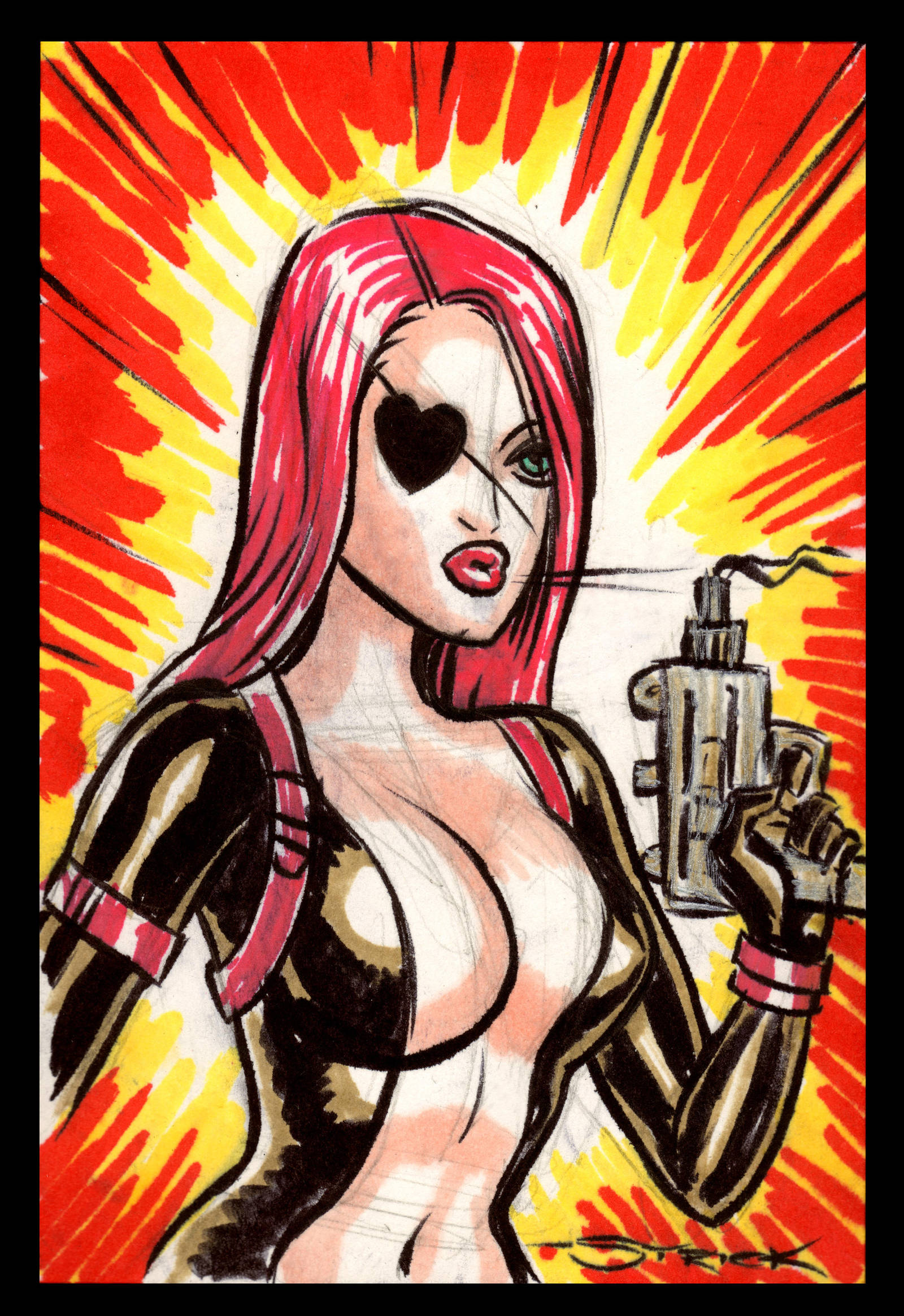 Molotov Con Sketch by strickart