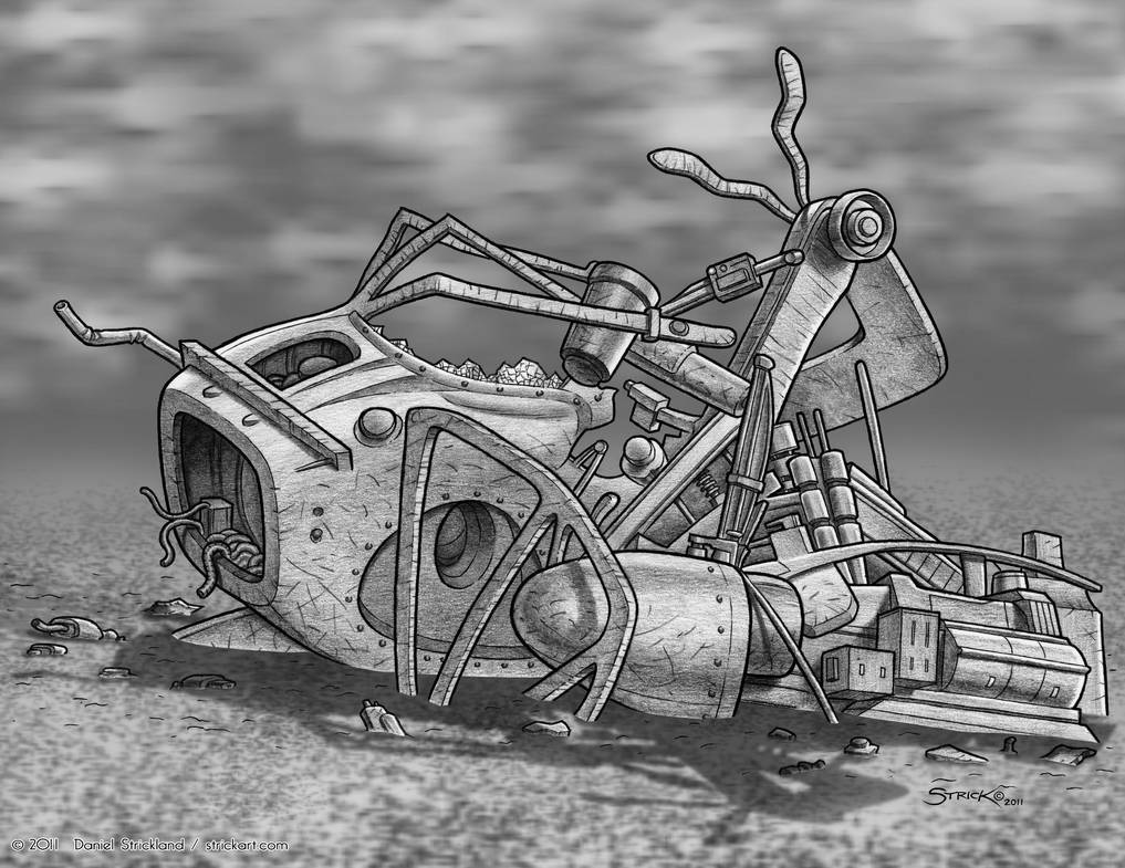 Wreckage IV by strickart