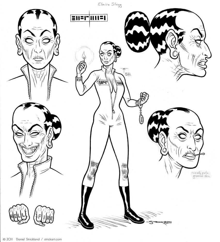 Elmira Stagg by strickart