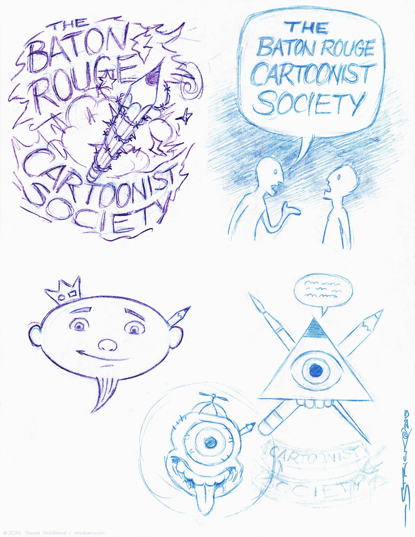 BRCS Logo sketches by strickart