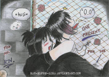 rin present by edu-elfen-lied