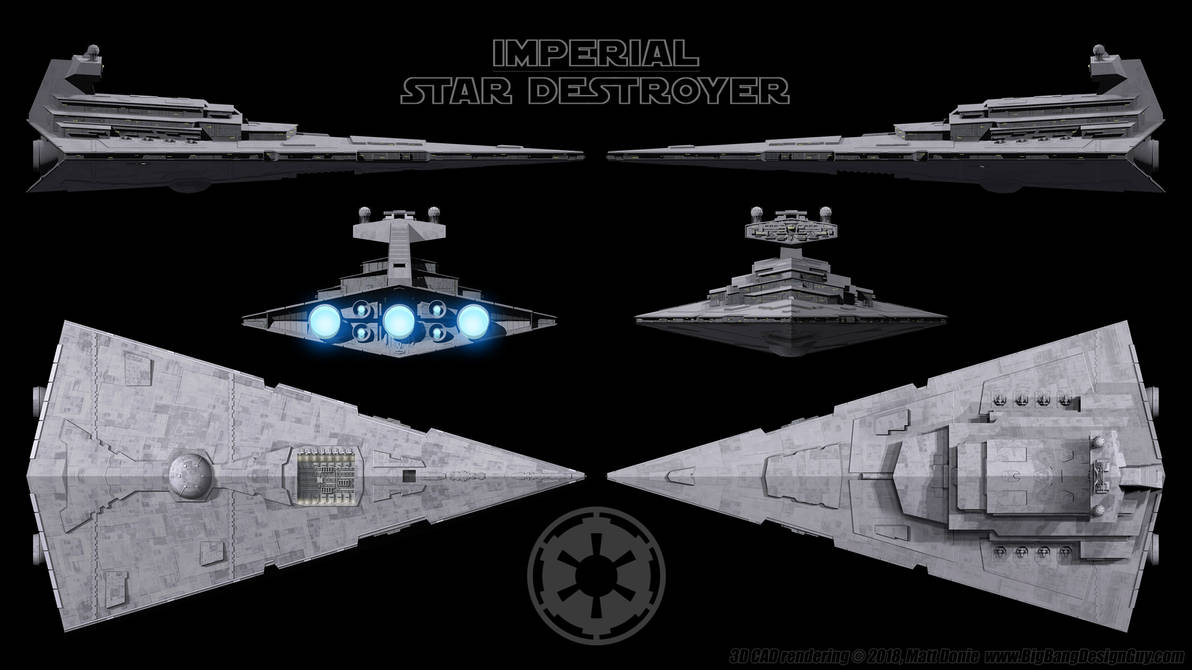 Imperial Star Destroyer - Schematics - Revised by ...