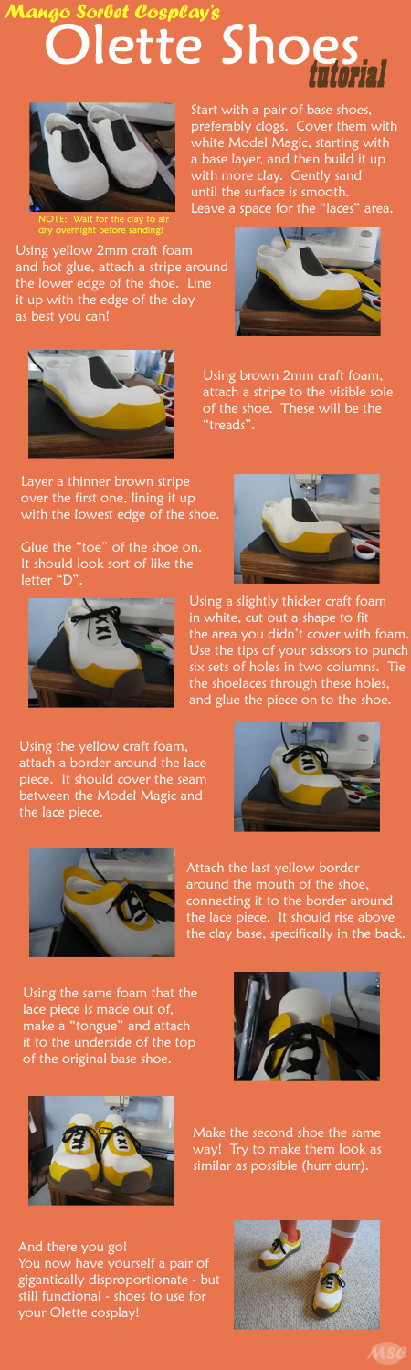 Olette Shoes Tutorial by MangoSirene