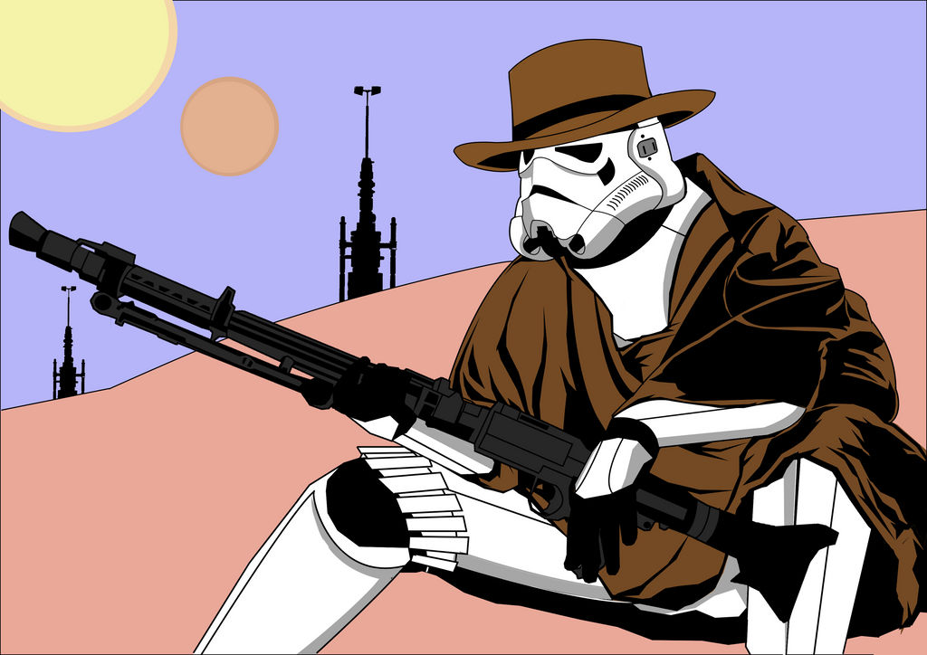 Image result for cowboy stormtrooper
