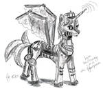Lyra Heatstrings - the Cyberqueen by TheGoldenAquarius