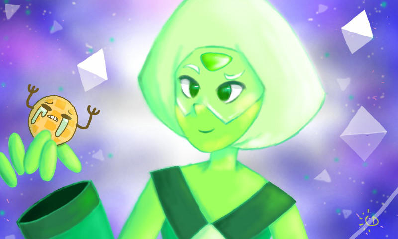 Just a doodle of peridot