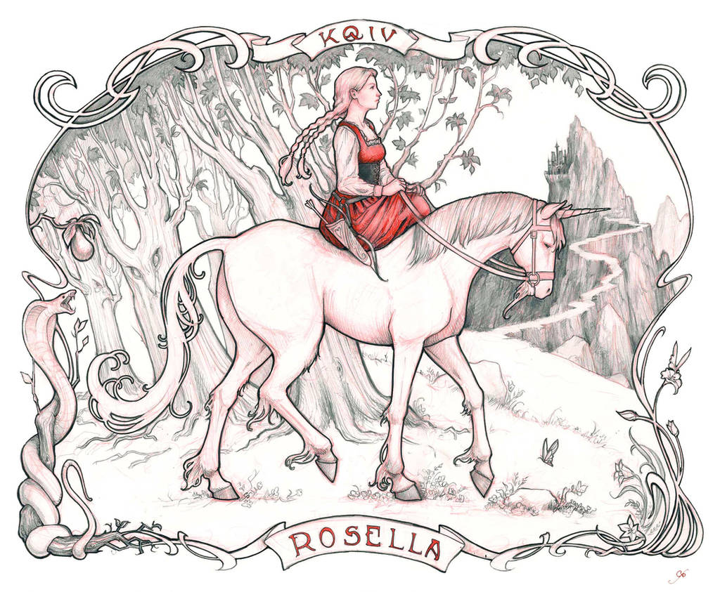 Kings Quest IV - Rosella by RanmaCMH