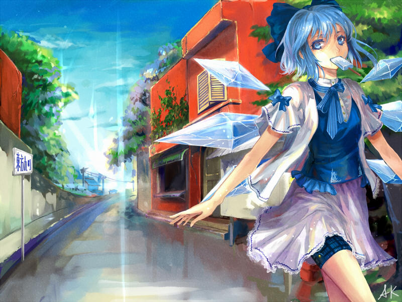 Cirno by amyoy