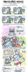 TF: Fanservice Meme - Ratchet by DoodleWEE