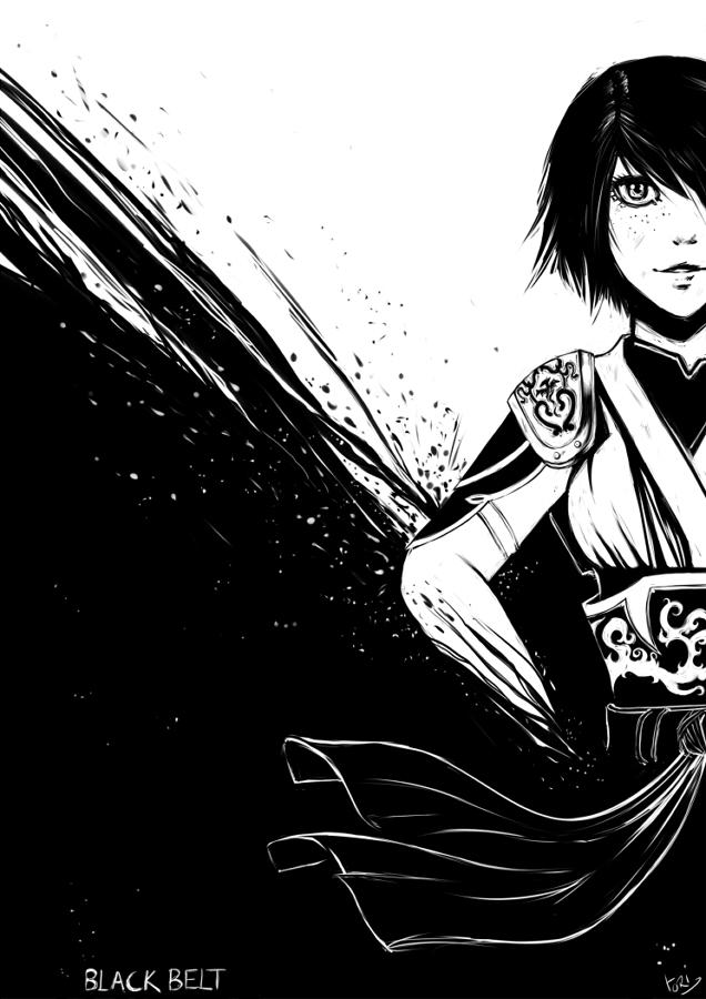 Black belt by Tori-Fan