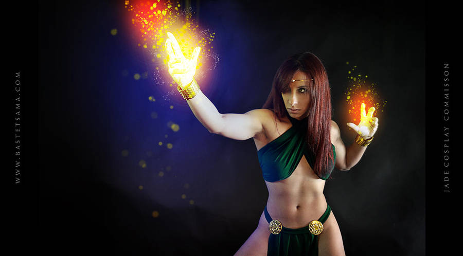 Jade Wizard Cosplay Commission 02 by Bastetsama-Cosplay