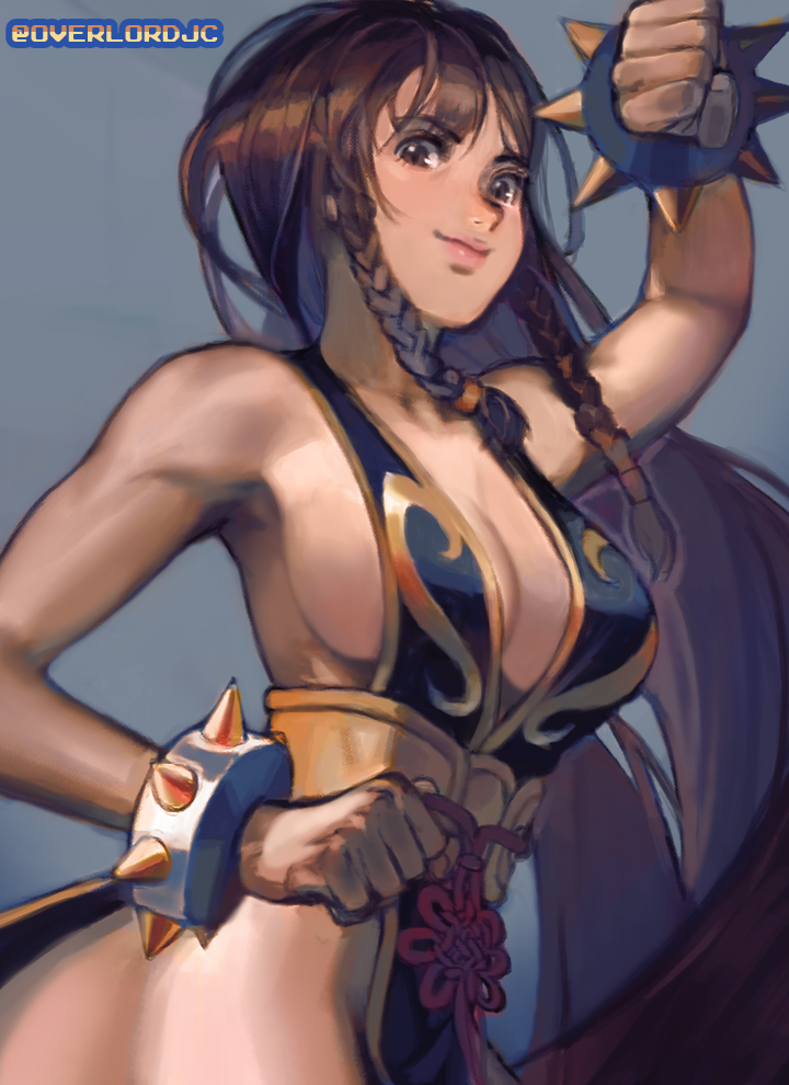 Black Dress Chun-Li by OverlordJC