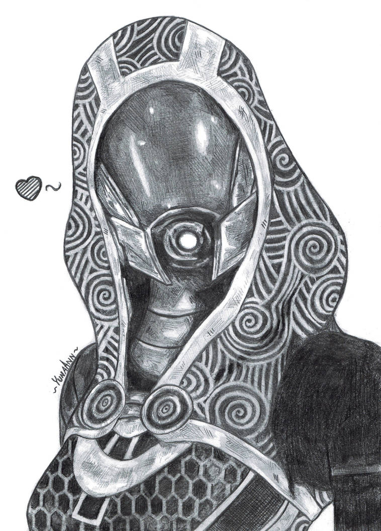 Tali'Zorah | Mass Effect by YunaAnn