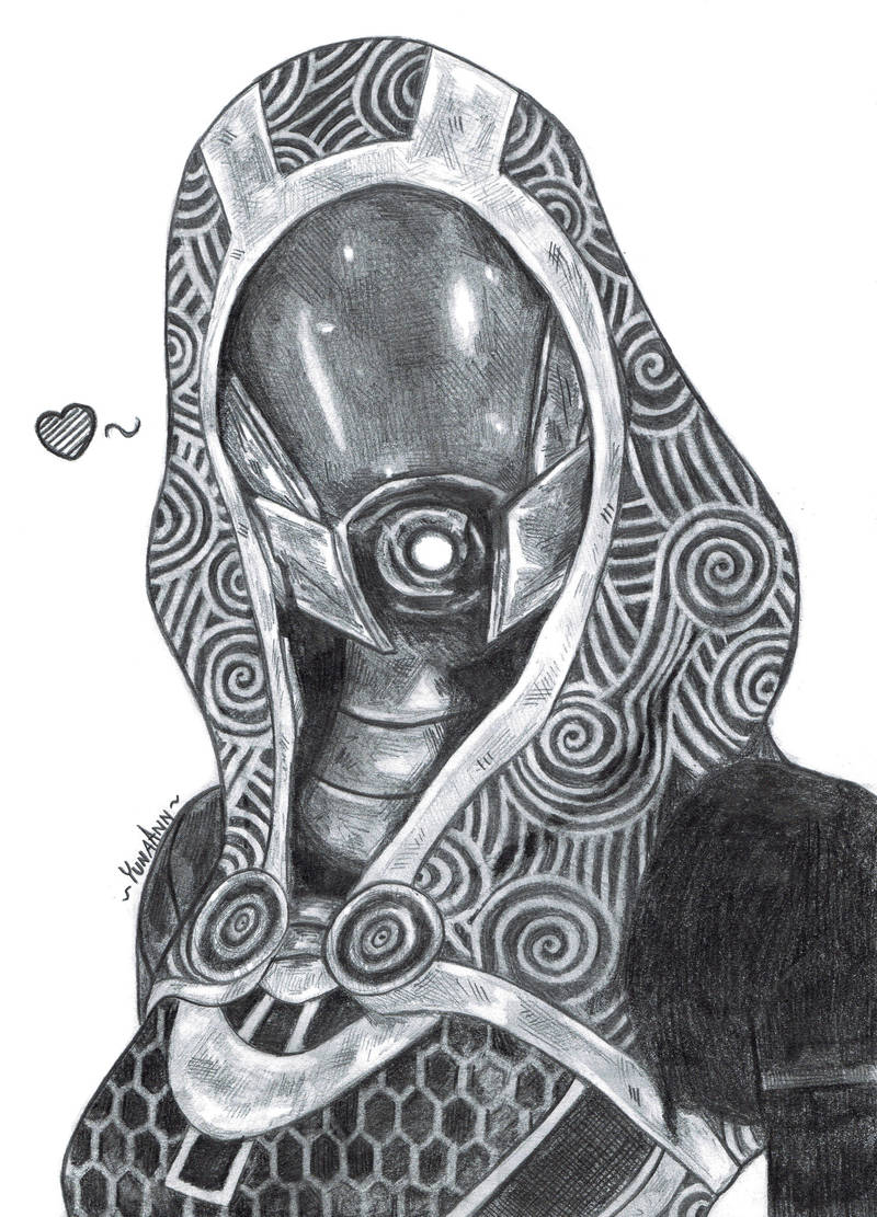 Tali'Zorah | Mass Effect by YunaAnn