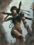 Final Fantasy 7: Yuffie by ZAKUGA