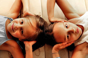 D'Arcy and Kierra on Bench by basseca