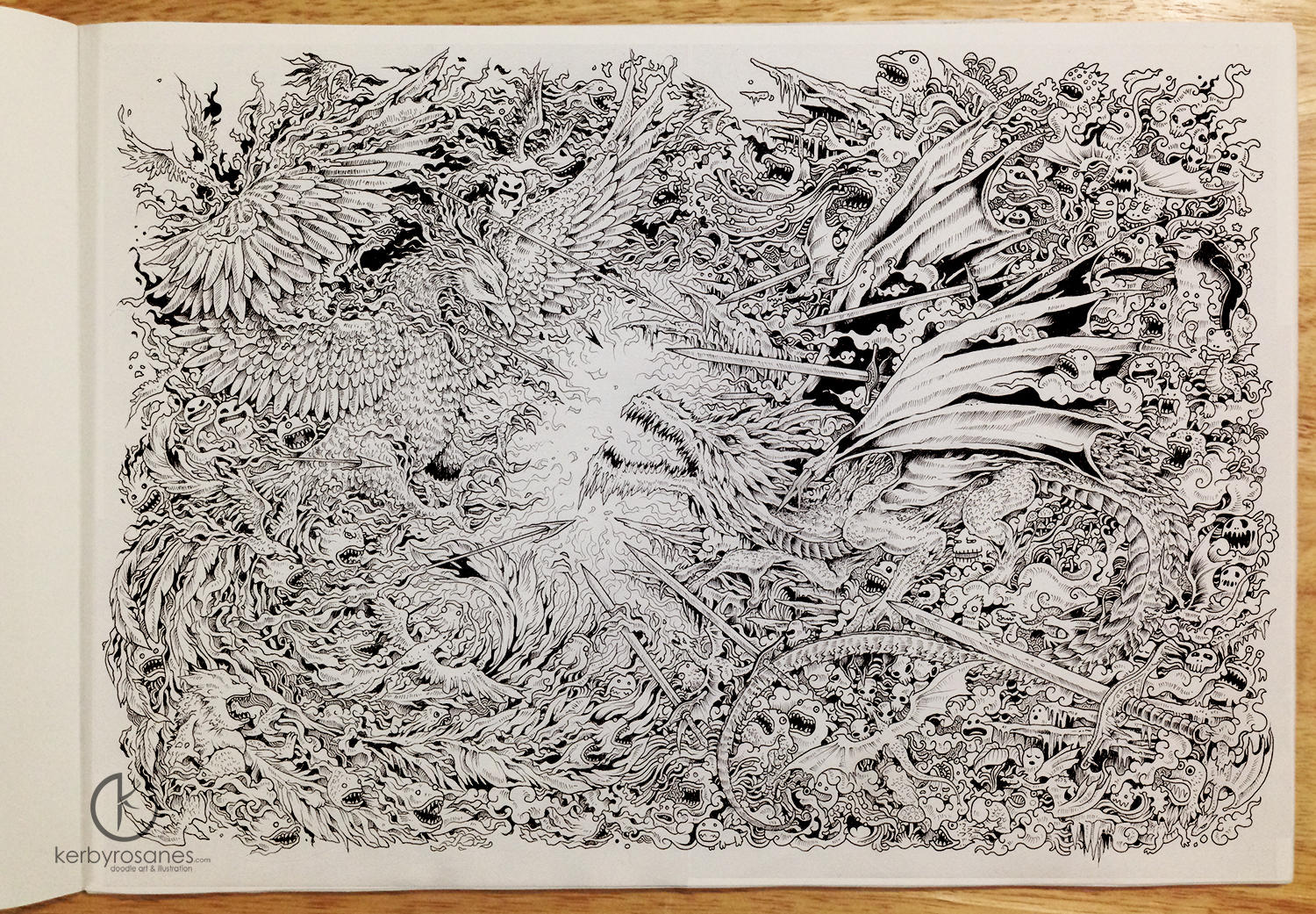 FIRE AND ICE by kerbyrosanes