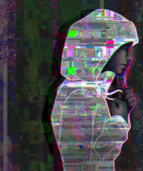 Glitch Girl by azraelengel
