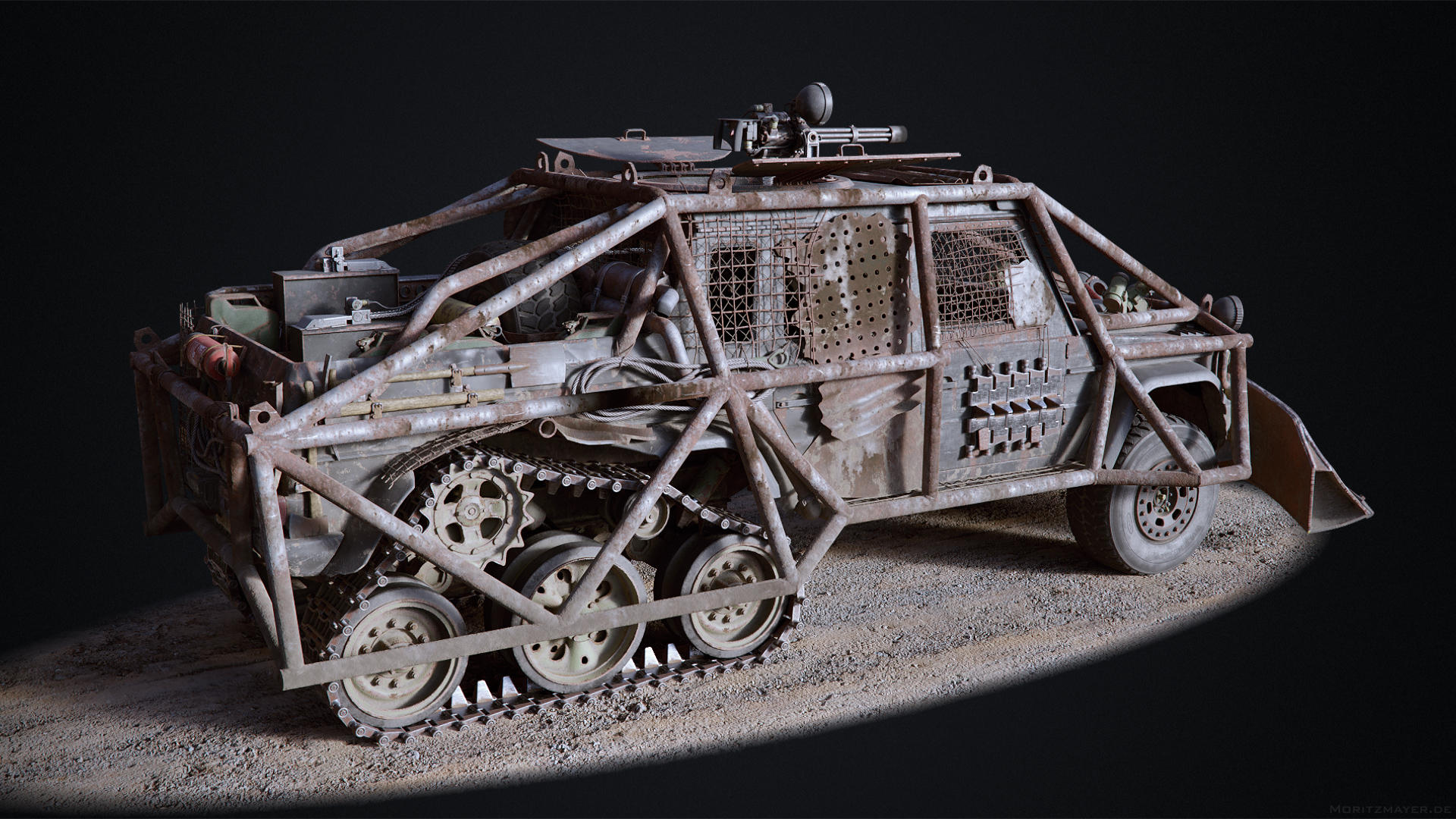 Post-Apocalyptic Truck by Kn3chtRuprecht