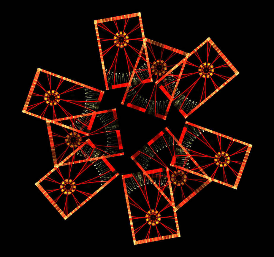 Scattered Cards - Pong 282 by stebev