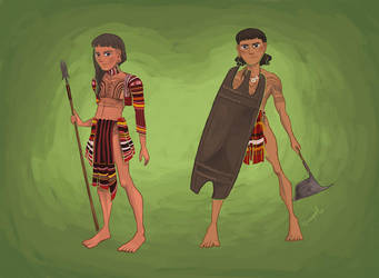igorot men squeegool deviantart warrior drawing filipino kalinga digital bontoc philippine philippines culture group artist warriors inspired explore stats downloads
