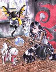 -The Kitties PlayPin- by Youkai-Yoko