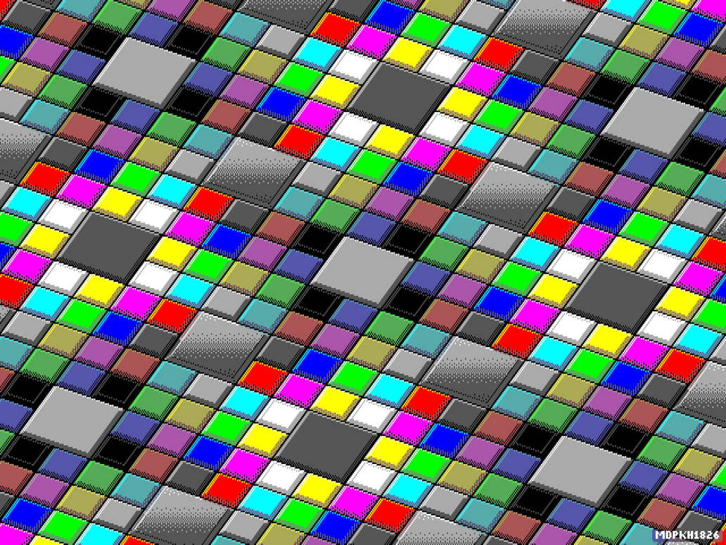 EGA Color Tiles by vidthekid