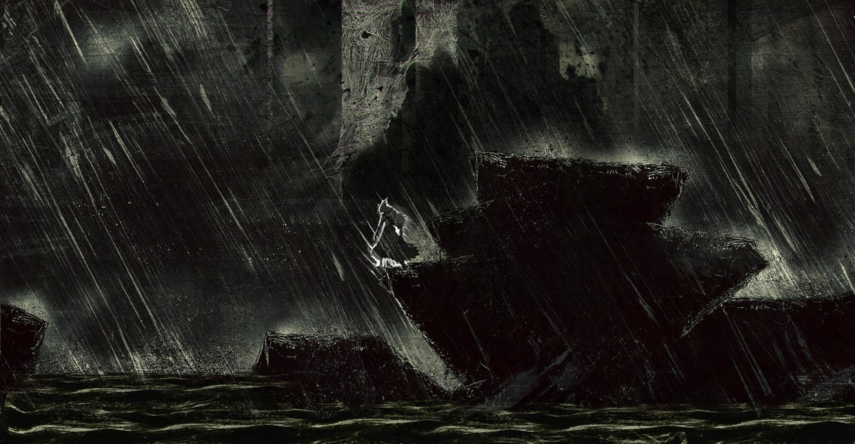 Dystopian Wasteland Drawing Phoneninja