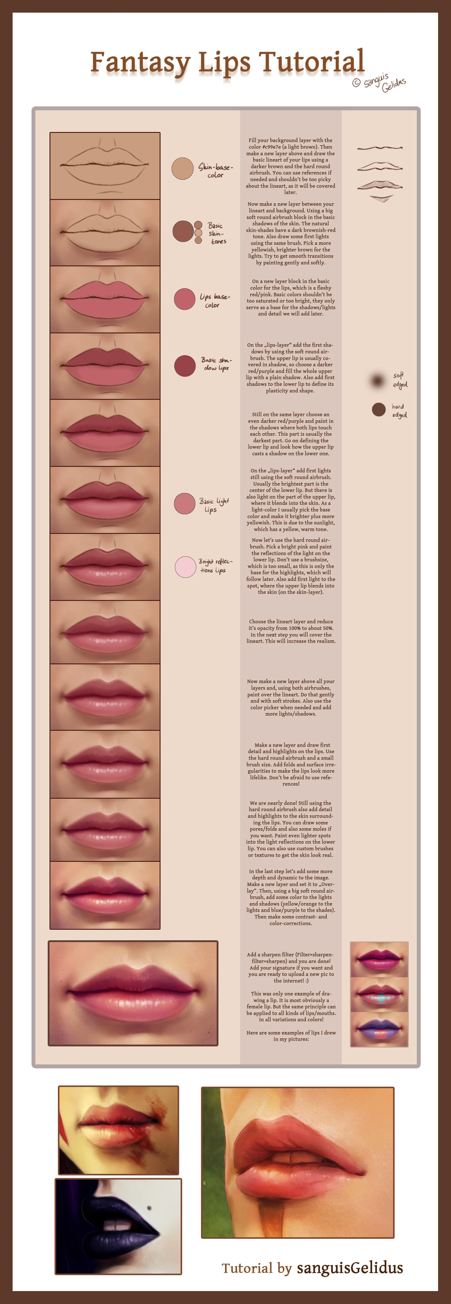 Fantasy Lips Tutorial by JoJoesArt