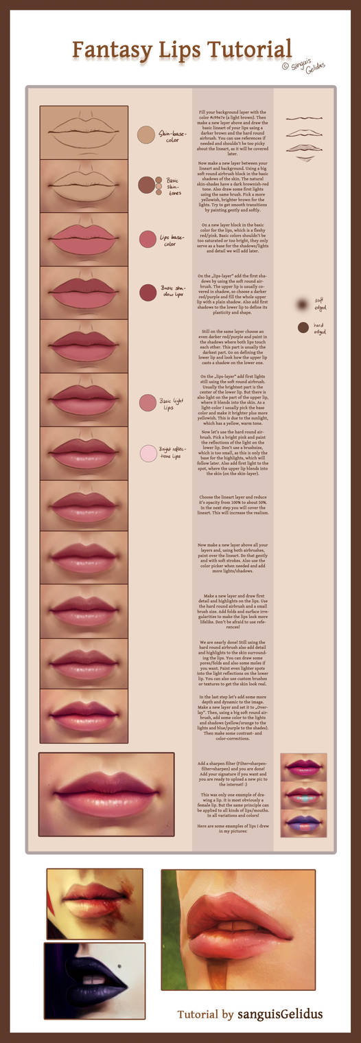 Fantasy Lips Tutorial by JoJoesArt