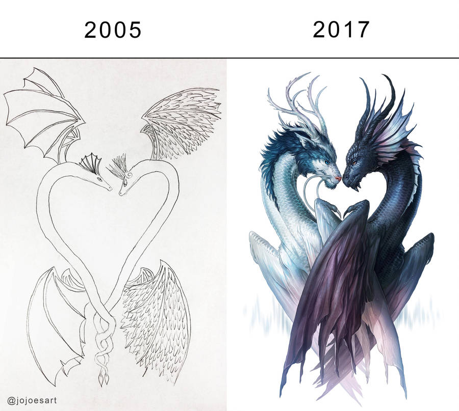 Never give up on your art! by JoJoesArt