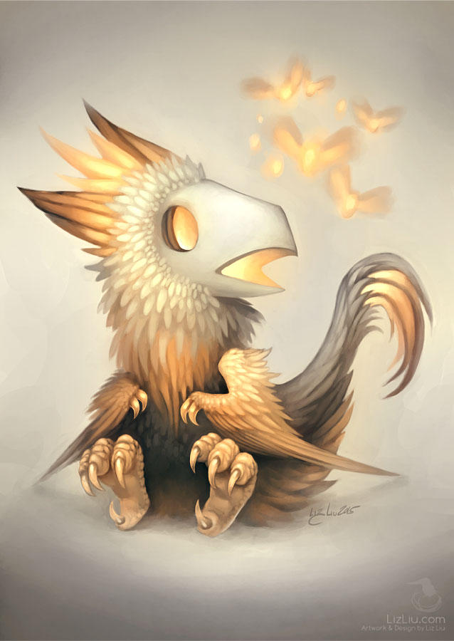 The Lion-Maned Skullbird by Landylachs