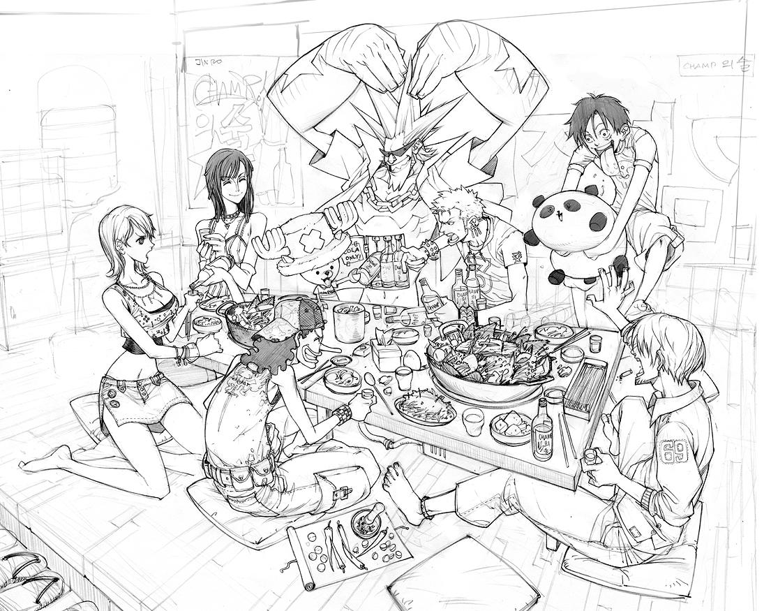 One Piece Fanart by arnistotle
