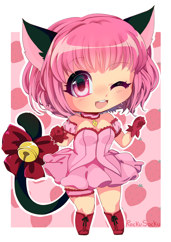 Mew Ichigo Chibi by RockuSocku on DeviantArt