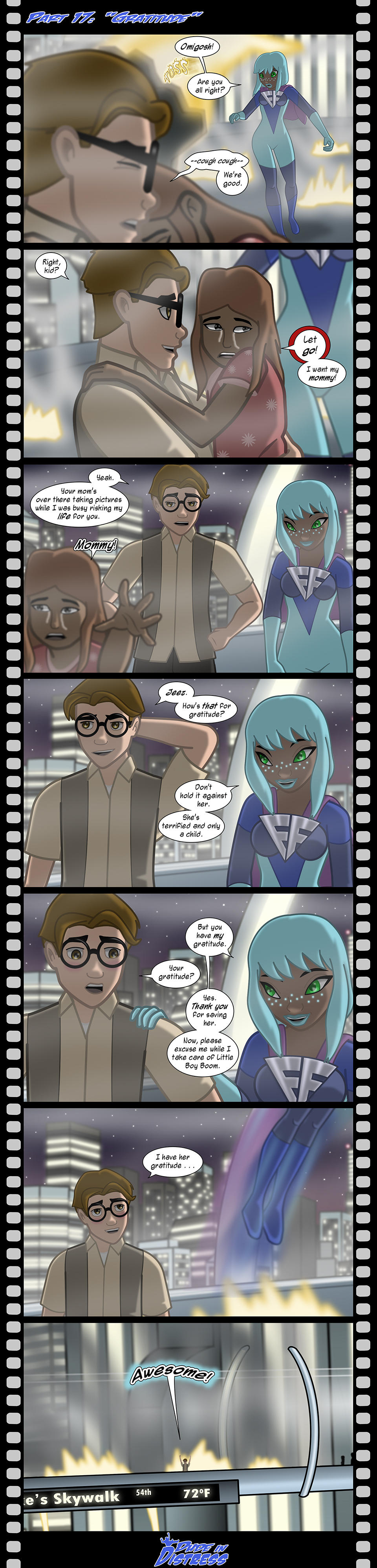 Dude in Distress Preview (Strip 17) by EssayBee