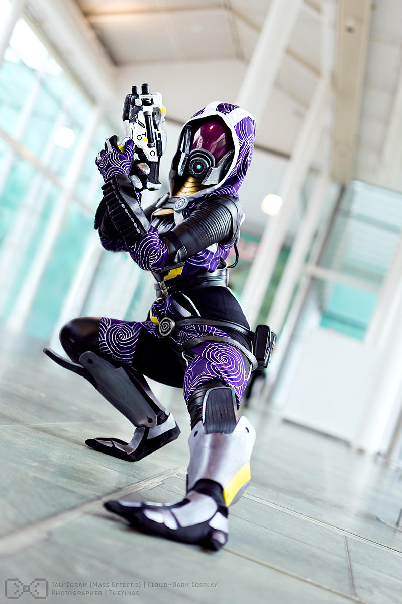 Tali'Zorah - Mass Effect 2 by cloud-dark1470