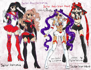 SM arttrade - two Anti-senshi by Lucithea SM arttrade - two Anti-senshi by Lucithea