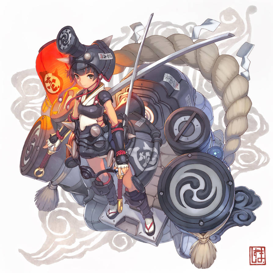 Magical Girl Pug-ugly by yosinori
