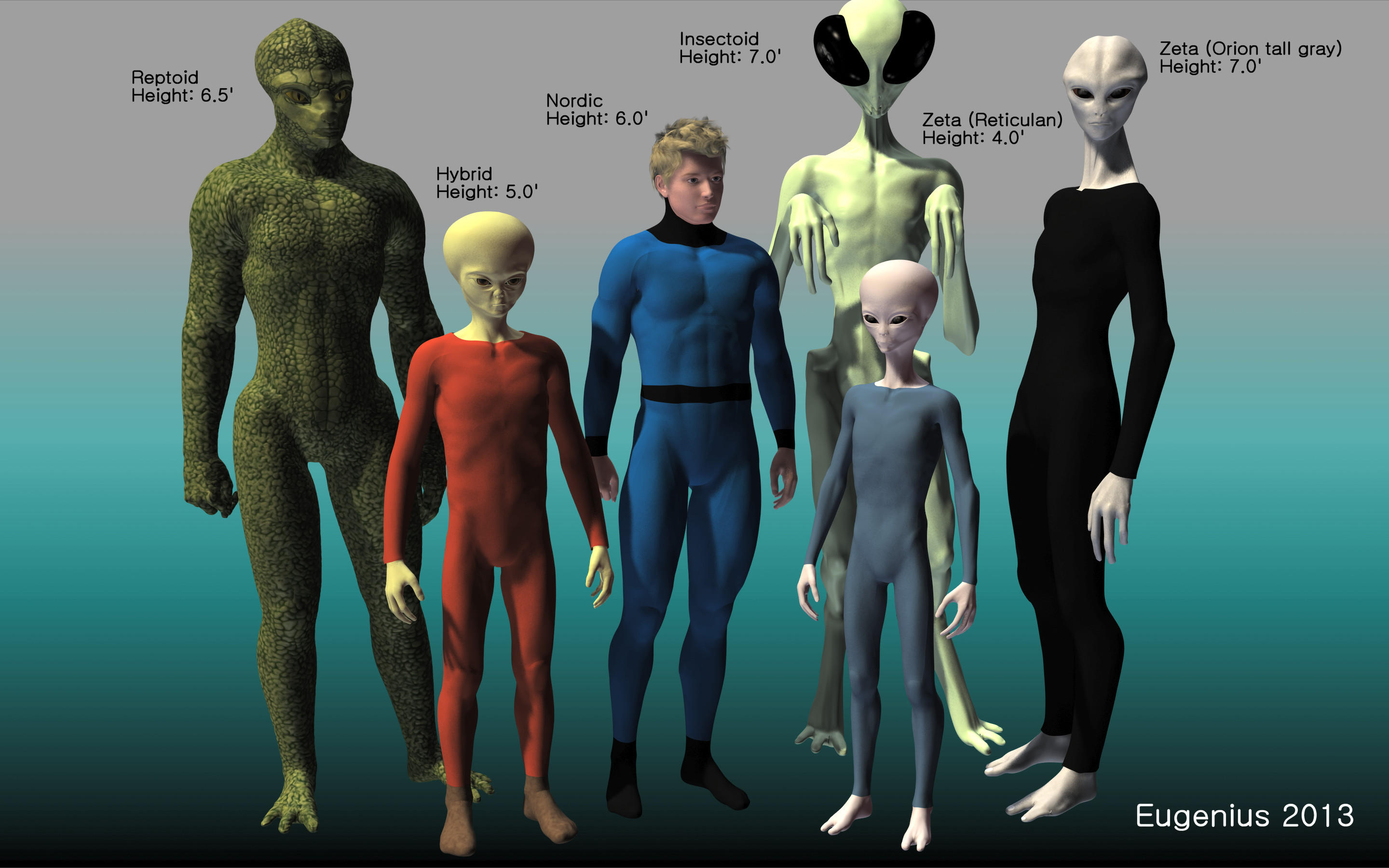 Extraterrestrial Life Forms (version II) by Eugenius330