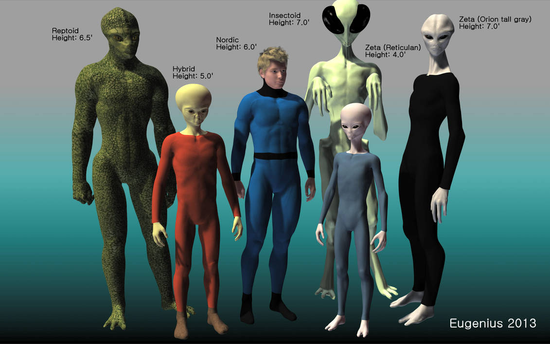 Extraterrestrial Life Forms (version II) by Eugenius330