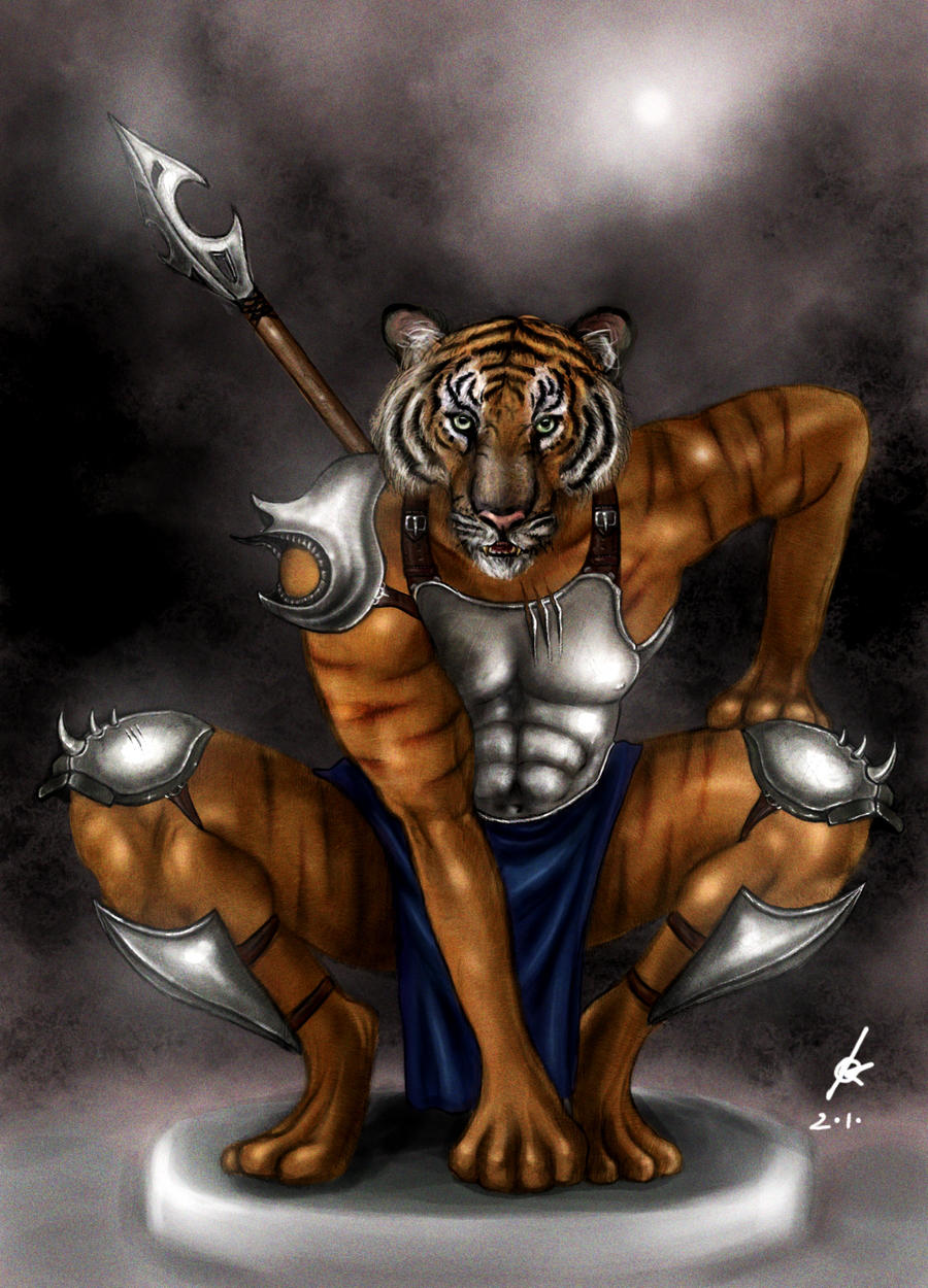 Cat Warrior - finished by kaio89