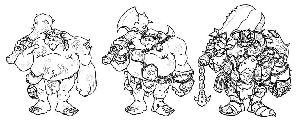 Ogres by Marvilius Ogres by Marvilius