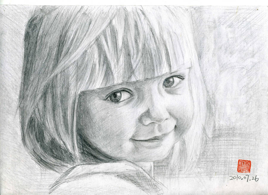 A baby girl by coolwanglu