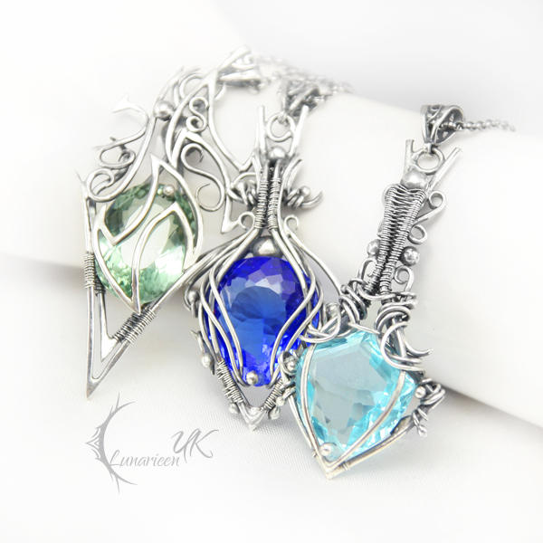 collection of necklaces IX Lunarieen UK by LUNARIEEN