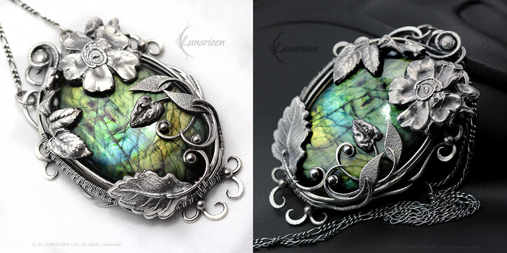 DHEYNRIA NRRIALI - Silver and Labradorite by LUNARIEEN