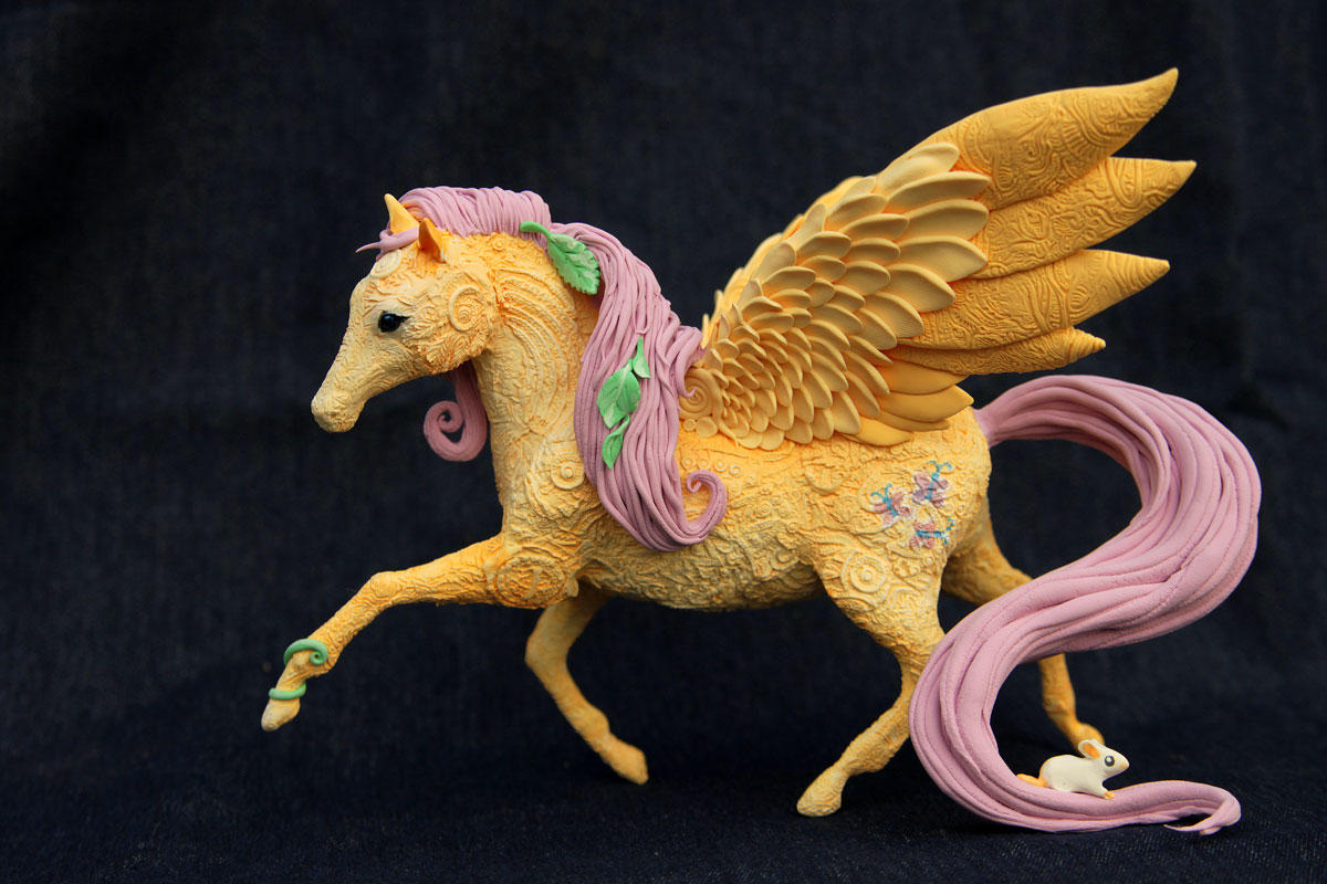 Fluttershy like real horse - My Little Pony by hontor