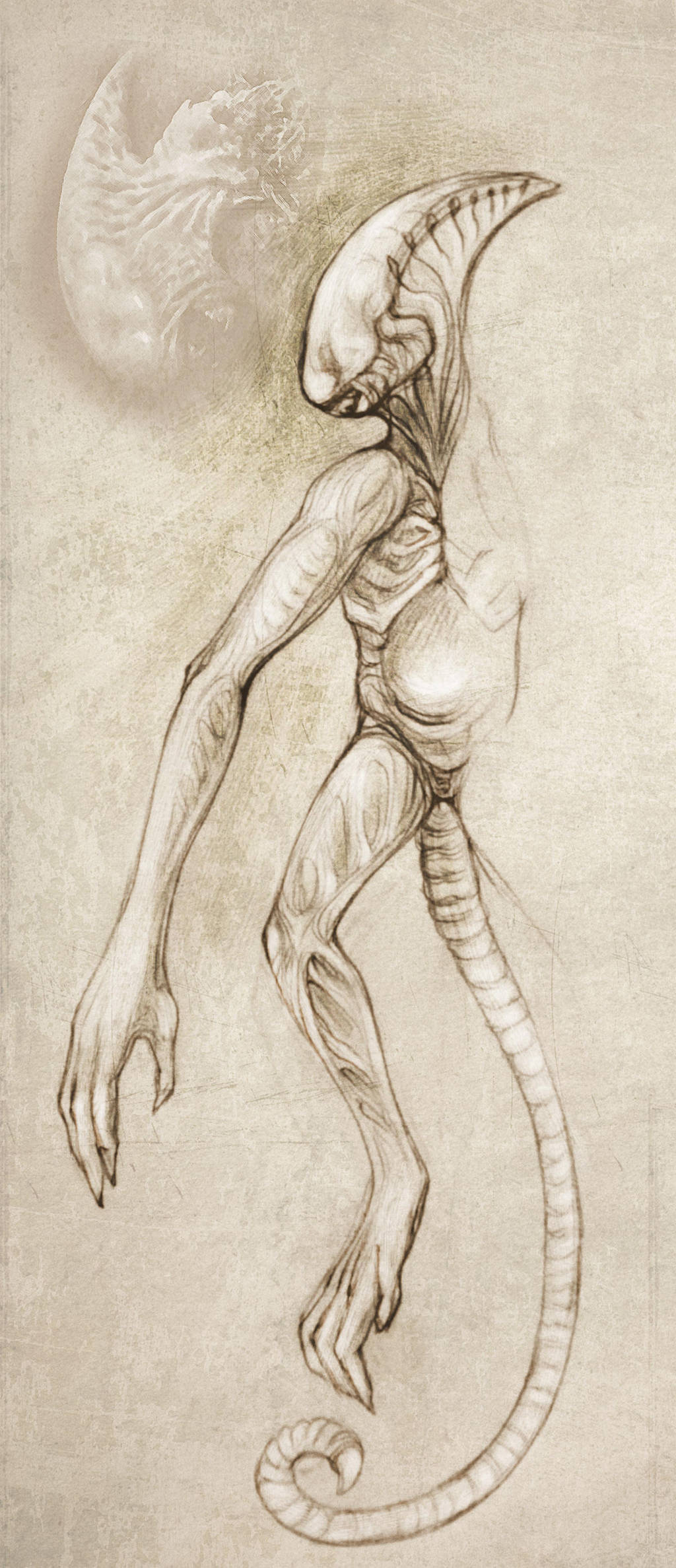 Proteus (Alien Covenant inspired) by hontor